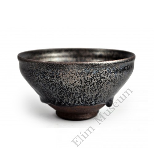 1510 A Jian-Ware black glaze oil-spots bowl